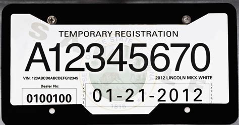 10 day temporary tag nc online - The fee for a temporary license plate that is valid for 10 days is ten dollars ($10.00). The fee for a temporary license plate that is valid for more than 10 days is the amount that would be required with an application for a license plate for the vehicle. 
